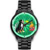 Bernese Mountain Dog Michigan Christmas Special Wrist Watch