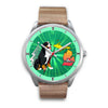 Lovely Bernese Mountain Dog Michigan Christmas Special Wrist Watch