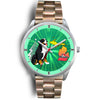 Lovely Bernese Mountain Dog Michigan Christmas Special Wrist Watch