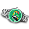 Lovely Bernese Mountain Dog Michigan Christmas Special Wrist Watch