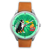 Lovely Bernese Mountain Dog Michigan Christmas Special Wrist Watch