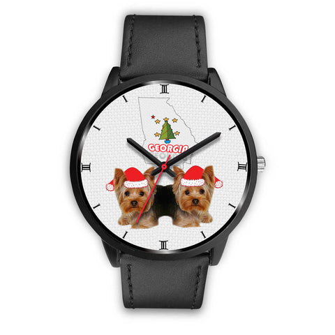 Yorkie Georgia Christmas Special Wrist Watch