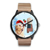 Golden Retriever Alabama Christmas Special Wrist Watch