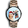 Golden Retriever Alabama Christmas Special Wrist Watch