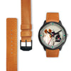 Brittany Dog Christmas Michigan Christmas Special Wrist Watch