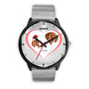 Vizsla Dog Georgia Christmas Special Wrist Watch