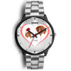 Vizsla Dog Georgia Christmas Special Wrist Watch