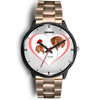 Vizsla Dog Georgia Christmas Special Wrist Watch