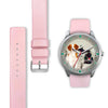 Lovely Brittany Dog Christmas Michigan Christmas Special Wrist Watch