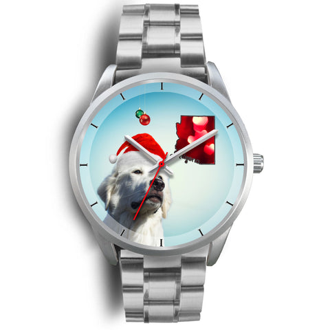 Great Pyrenees Arizona Christmas Special Wrist Watch