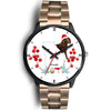 American Water Spaniel Georgia Christmas Special Wrist Watch
