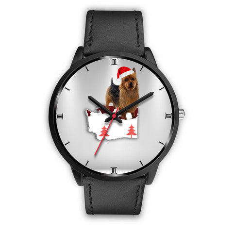 Australian Terrier Washington Christmas Special Wrist Watch