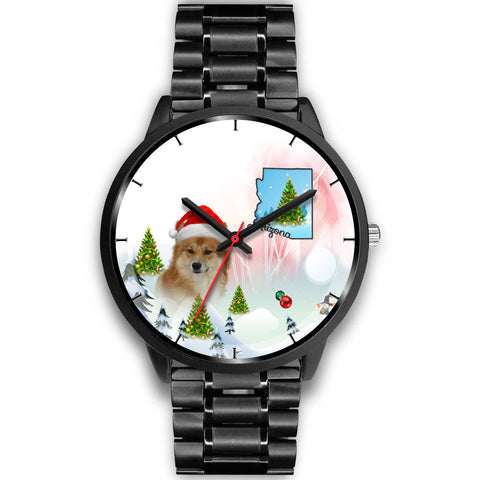 Icelandic Sheepdog Arizona Christmas Special Wrist Watch