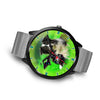 Border Collie Dog Michigan Christmas Special Wrist Watch