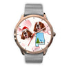 Irish Red and White Setter Alabama Christmas Special Wrist Watch