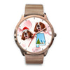 Irish Red and White Setter Alabama Christmas Special Wrist Watch
