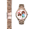 Irish Red and White Setter Alabama Christmas Special Wrist Watch
