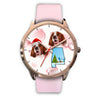 Irish Red and White Setter Alabama Christmas Special Wrist Watch