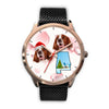 Irish Red and White Setter Alabama Christmas Special Wrist Watch