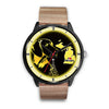 Vizsla Dog Golden Art Michigan Christmas Special Wrist Watch