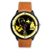 Vizsla Dog Golden Art Michigan Christmas Special Wrist Watch