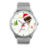 Tibetan Spaniel Georgia Christmas Special Wrist Watch