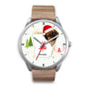 Tibetan Spaniel Georgia Christmas Special Wrist Watch