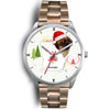 Tibetan Spaniel Georgia Christmas Special Wrist Watch