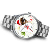 Tibetan Spaniel Georgia Christmas Special Wrist Watch