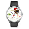 Tibetan Spaniel Georgia Christmas Special Wrist Watch