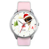 Tibetan Spaniel Georgia Christmas Special Wrist Watch