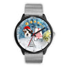 Jack Russell Terrier Alabama Christmas Special Wrist Watch