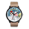 Jack Russell Terrier Alabama Christmas Special Wrist Watch