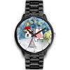 Jack Russell Terrier Alabama Christmas Special Wrist Watch