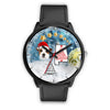 Jack Russell Terrier Alabama Christmas Special Wrist Watch