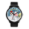Jack Russell Terrier Alabama Christmas Special Wrist Watch