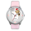 Afghan Hound Georgia Christmas Special Wrist Watch