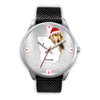 Afghan Hound Georgia Christmas Special Wrist Watch