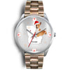 Basenji Dog Georgia Christmas Special Wrist Watch