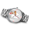 Basenji Dog Georgia Christmas Special Wrist Watch