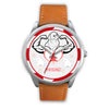 Cute Pug Dog Georgia Christmas Special Wrist Watch