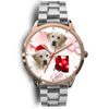 Cute Labrador Retriever Arizona Christmas Golden Wrist Watch