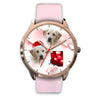Cute Labrador Retriever Arizona Christmas Golden Wrist Watch