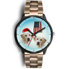Labrador Retriever Alabama Christmas Special Wrist Watch
