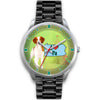 Lovely Brittany Dog Christmas Pennsylvania Christmas Special Wrist Watch