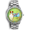 Lovely Brittany Dog Christmas Pennsylvania Christmas Special Wrist Watch