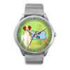 Lovely Brittany Dog Christmas Pennsylvania Christmas Special Wrist Watch