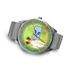 Lovely Brittany Dog Christmas Pennsylvania Christmas Special Wrist Watch