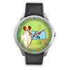 Lovely Brittany Dog Christmas Pennsylvania Christmas Special Wrist Watch