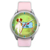 Lovely Brittany Dog Christmas Pennsylvania Christmas Special Wrist Watch